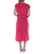 104861232-Vestido-DKNY-midi-rosado-manga-corta-para-mujer