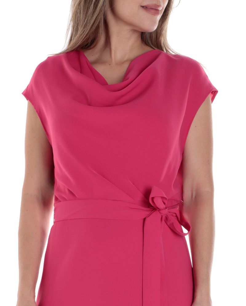 104861232-Vestido-DKNY-midi-rosado-manga-corta-para-mujer