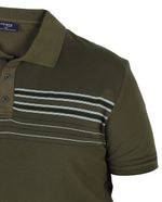 104831095-Camisa-polo-Gents-verde-olivo-rayada-para-hombre