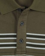 104831095-Camisa-polo-Gents-verde-olivo-rayada-para-hombre