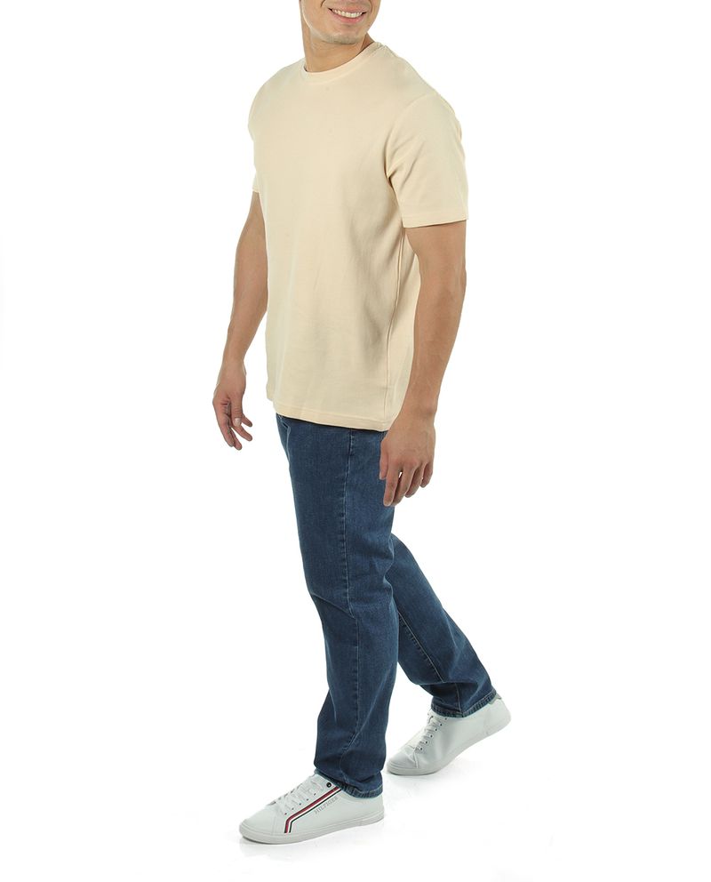 104841375-Camiseta-Denim-and-Flower-beige-texturizada-para-hombre