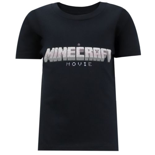 Camiseta negra con estampado para niño