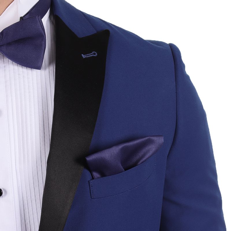 101387978-Pack-de-corbatin-pañuelo-Umo-Lorenzo-azul-heather-para-hombre