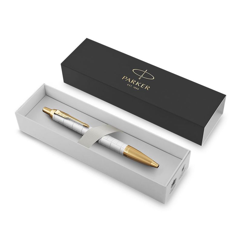 104789445-Boligrafo-Parker-IM-premium-perla-dorado