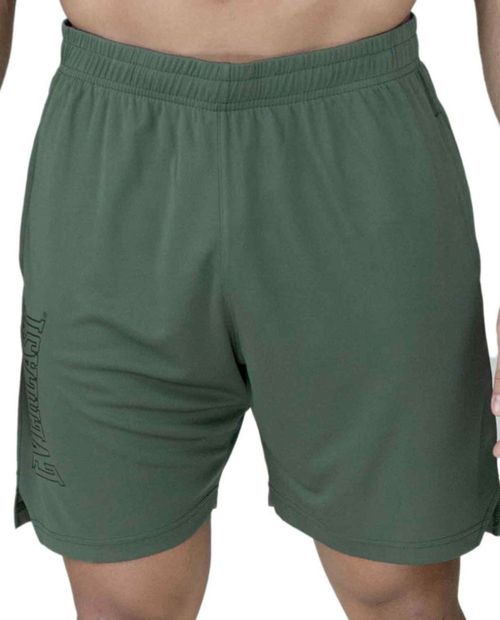Short deportivo Everlast verde sólido para hombre