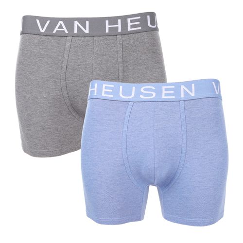 Pack de 2 boxers trunk Van Heusen multicolor heather para hombre
