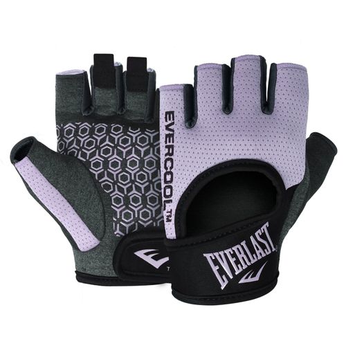 Guantes para pesas Everlast heather lila
