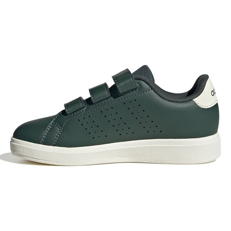 104910246-Zapato-Adidas-Advantage-deportivo-casual-verde-para-niño