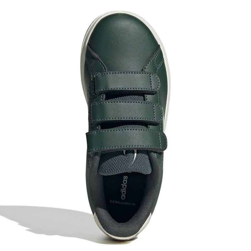 104910246-Zapato-Adidas-Advantage-deportivo-casual-verde-para-niño