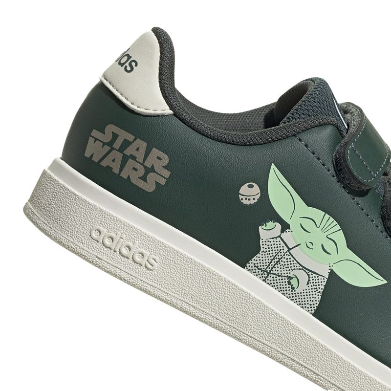 104910246-Zapato-Adidas-Advantage-deportivo-casual-verde-para-niño