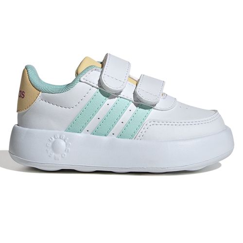 Zapato Adidas Breaknet deportivo casual blanco para niño bebé