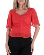 104749252-Blusa-Sabrina-casual-roja-manga-3-4-para-mujer