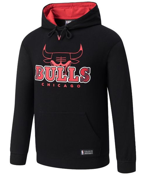 Hoodie deportivo Chicago Bulls negro para hombre