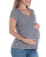 104776587-Camiseta-Ohma-maternal-rayada-manga-corta-para-mujer