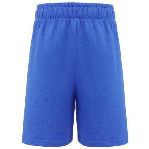 Short azul sólido para niño