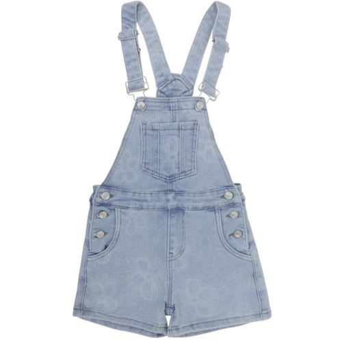 Overall celeste sólido para niña