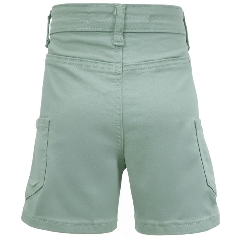 104836726-Short-denim-verde-solido-para-niña