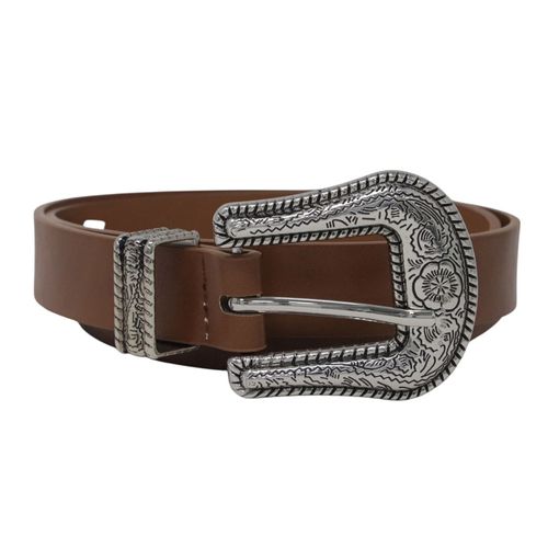 Cinturón Sfera color café para mujer