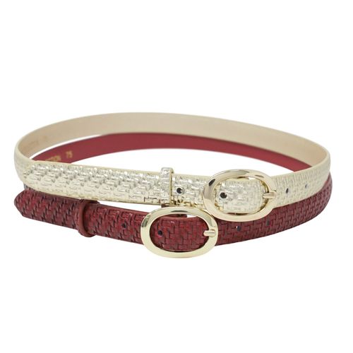 Set de cinturones Sfera bicolor para mujer