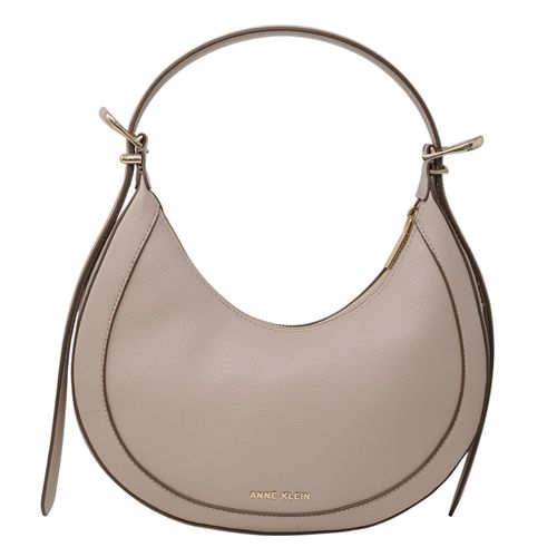 Cartera hobo Anne Klein color café para mujer