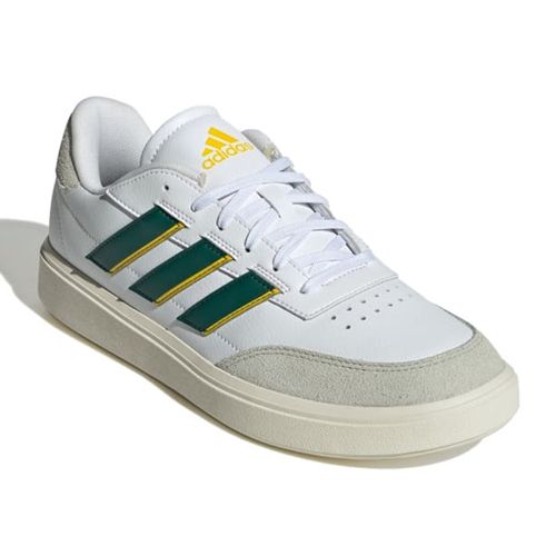 Zapato Adidas Courtblock deportivo casual blanco para hombre