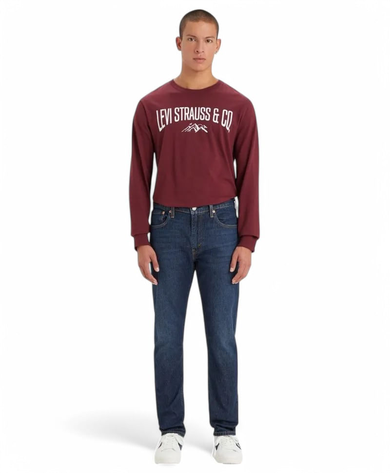 104909107-Jeans-Levi-s-512-slim-taper-azul-denim-para-hombre