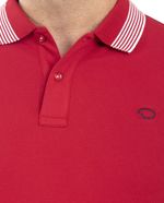 104855452-Camisa-polo-Oscar-de-la-Renta-roja-solida-para-hombre