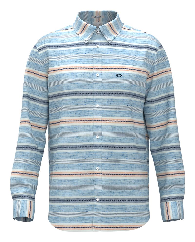 104855499-Camisa-casual-classic-fit-Oscar-de-la-Renta-multicolor-rayada-para-hombre