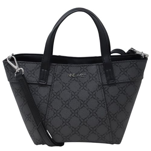 Cartera tote Nine West color negro para mujer
