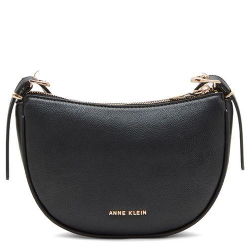 Cartera crossbody Anne Klein color negro para mujer