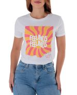 104847158-Camiseta-Orange-estampada-manga-corta-para-mujer