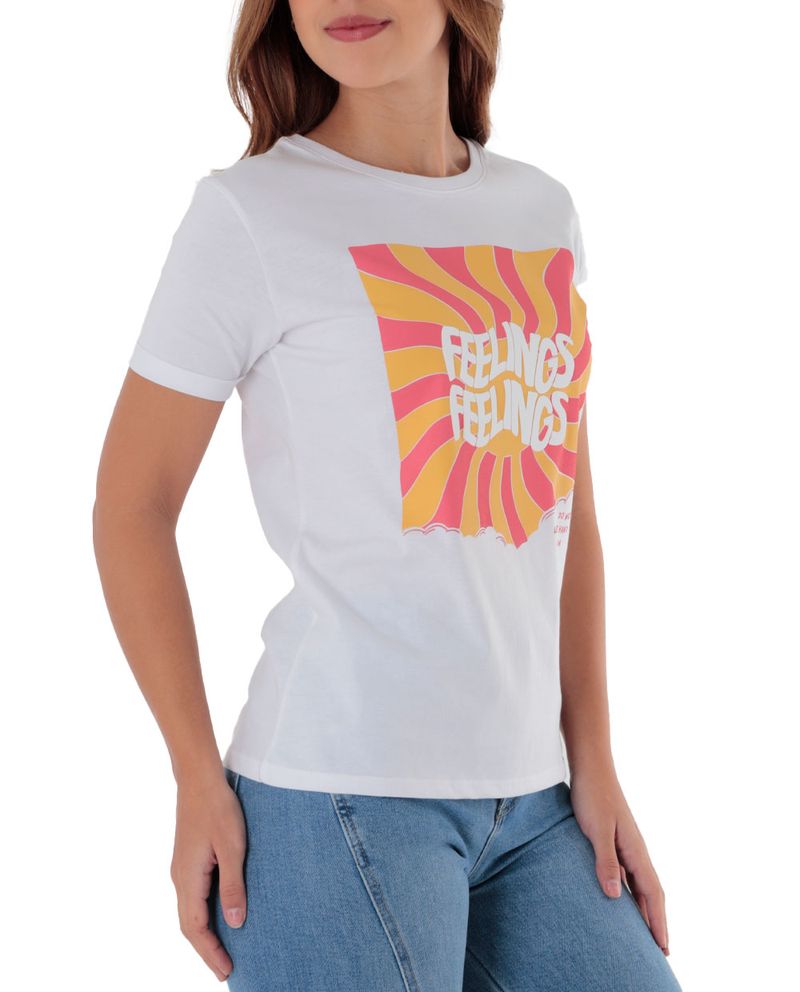 104847158-Camiseta-Orange-estampada-manga-corta-para-mujer