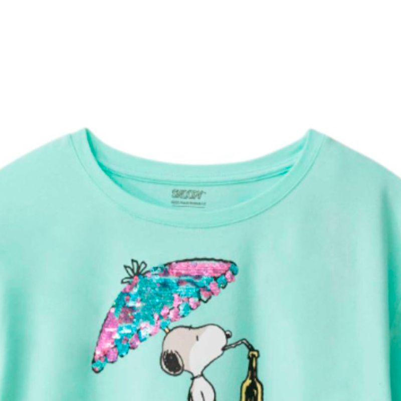 104770503-Blusa-verde-con-estampado-de-Snoopy-para-niña