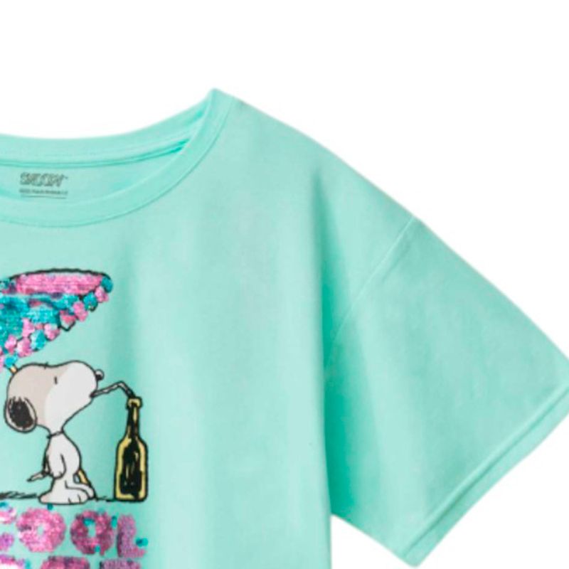 104770503-Blusa-verde-con-estampado-de-Snoopy-para-niña