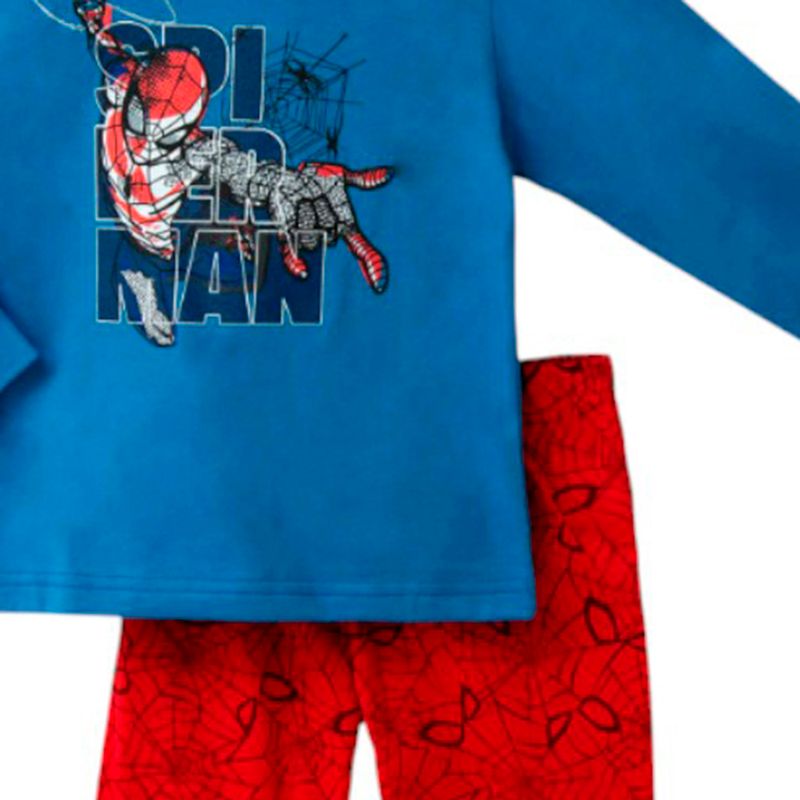 104886501-Pijama-de-2-piezas-bicolor-con-estampado-para-niño