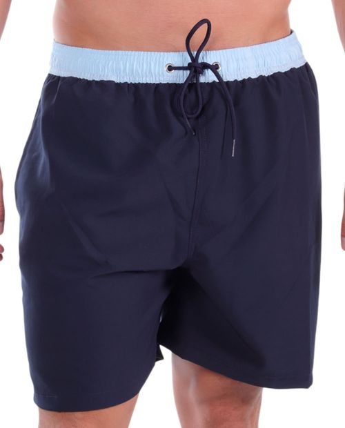 Calzoneta de baño Unexpected azul navy sólido para hombre