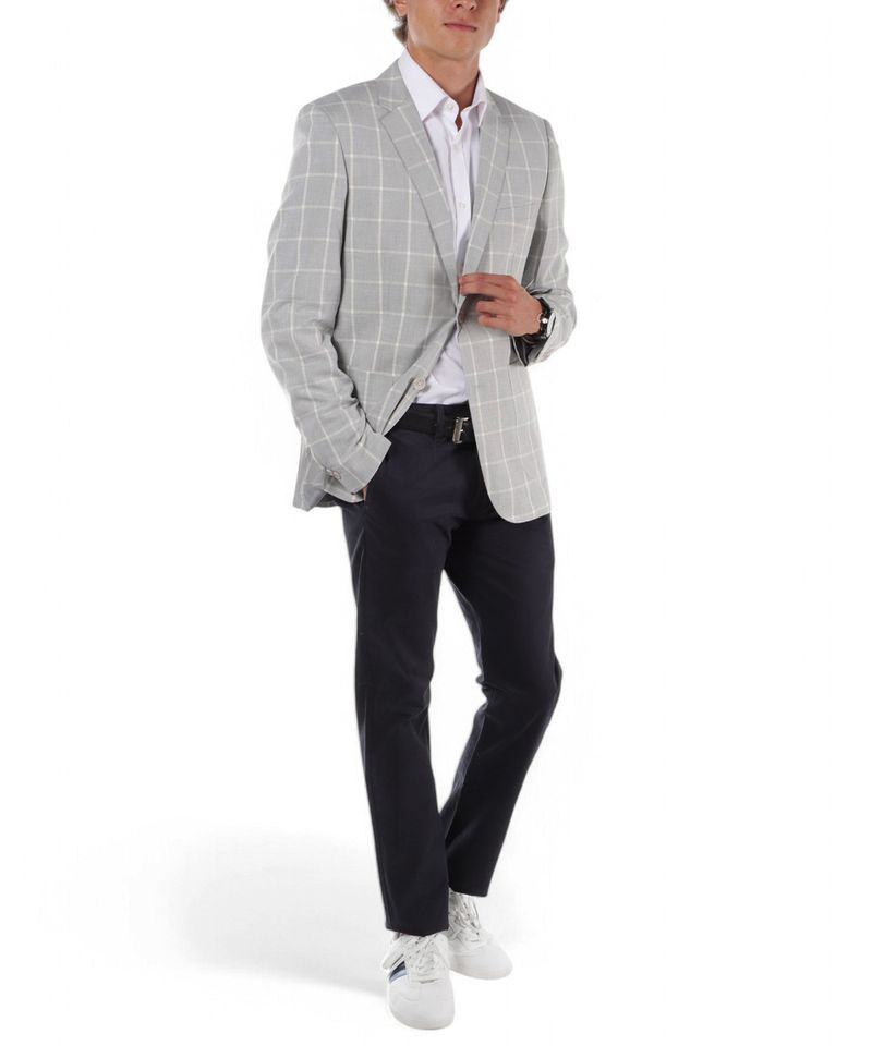 104807071-Blazer-formal-Brooksfield-gris-cuadriculado-para-hombre