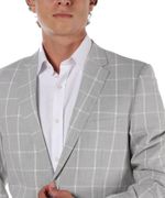 104807071-Blazer-formal-Brooksfield-gris-cuadriculado-para-hombre