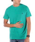 104867107-Camiseta-Nautica-regular-fit-verde-solida-para-hombre