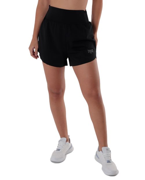 Short deportivo Everlast negro para mujer