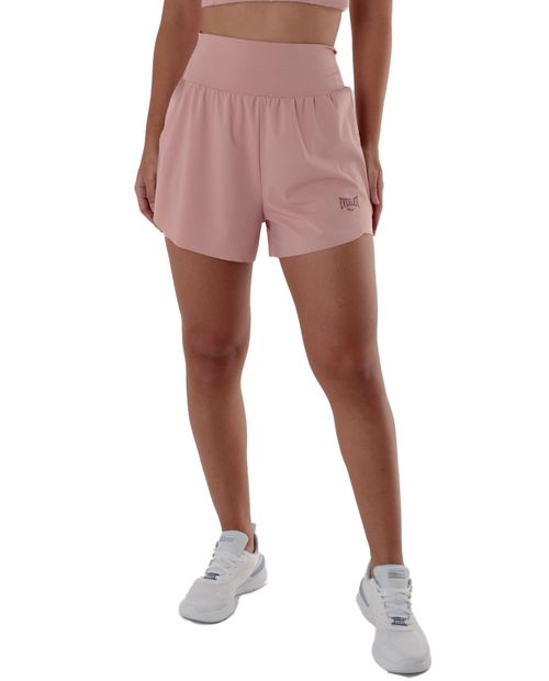 Short deportivo Everlast rosado para mujer
