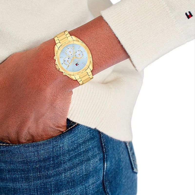 104865766-Reloj-Tommy-Hilfiger-analogo-cronografo-de-acero-dorado-para-mujer