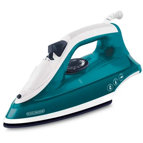 Plancha de ropa a vapor Balck + Decker Trueglide antiadherente