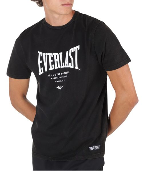Camiseta deportiva Everlast negra para hombre