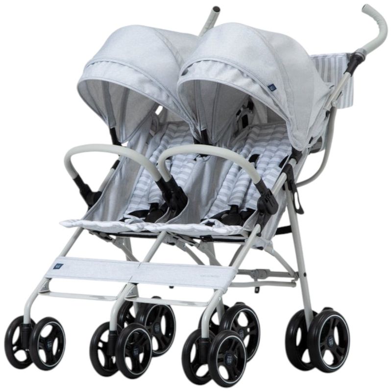 Coche Delta Double Stroller para bebés Siman El Salvador