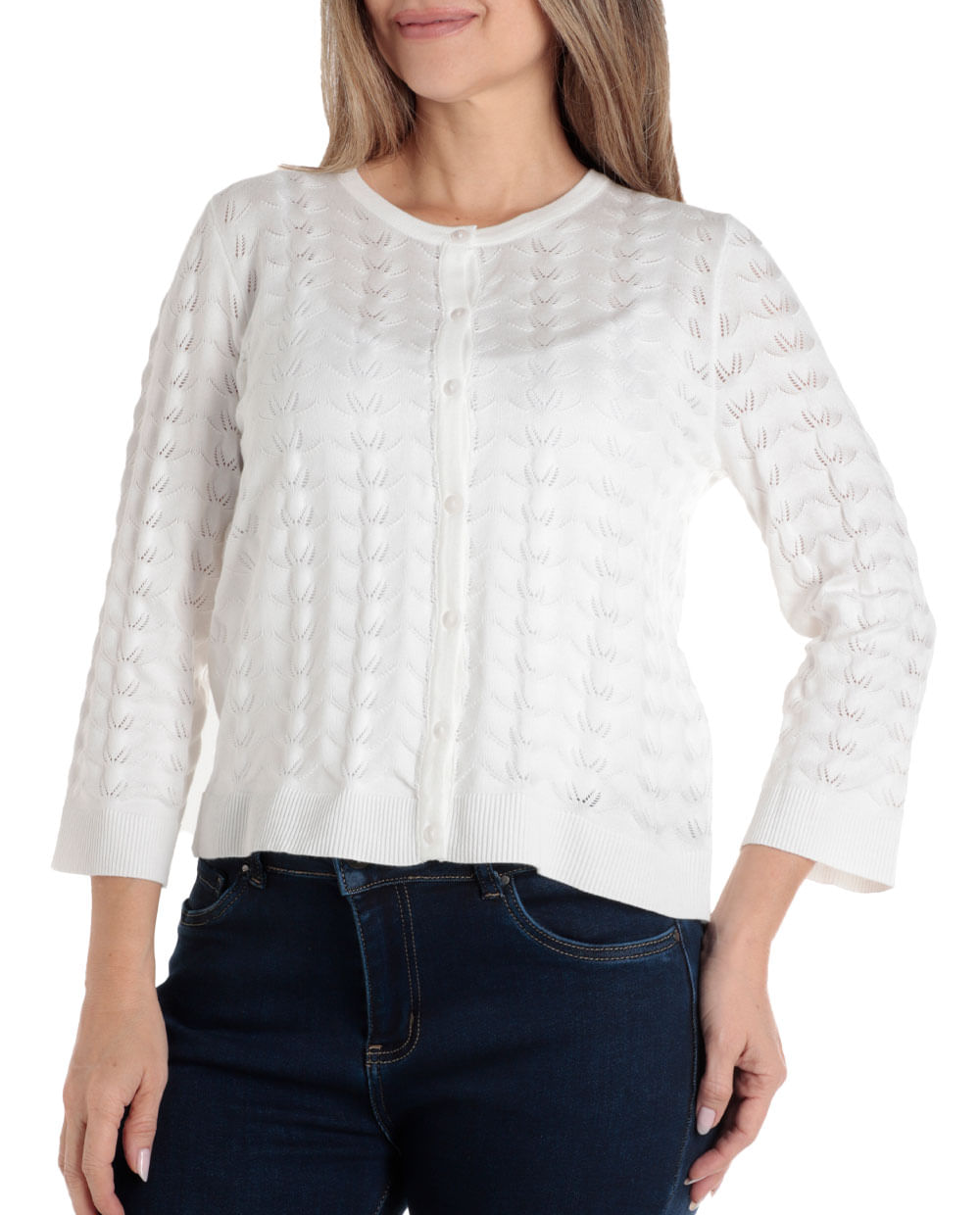 VIOPY Cardigan Mujer Cárdigan Ligero con Frente Abierto Suéter Chaqueta