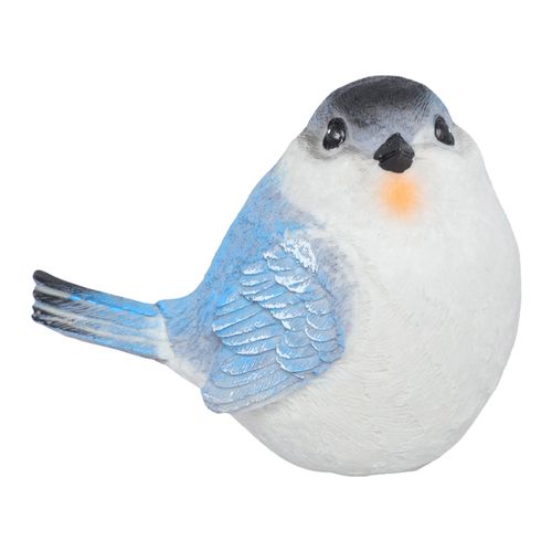 Figura de pájaro azul surtido  10x11 cm