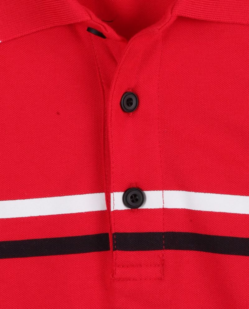 104831110-Camisa-polo-Gents-roja-con-lineas-para-hombre