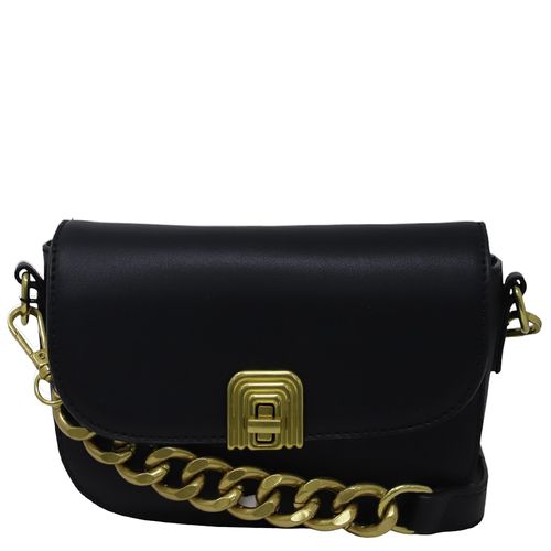 Cartera crossbody Unexpected color negro para mujer