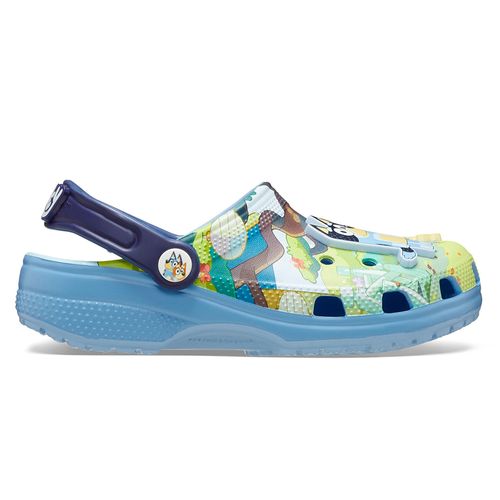 Crocs clásico de Bluey celeste para niño